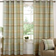 See more information about the Hamilton Check Curtains (45" Width x 54" Drop) - Meadow